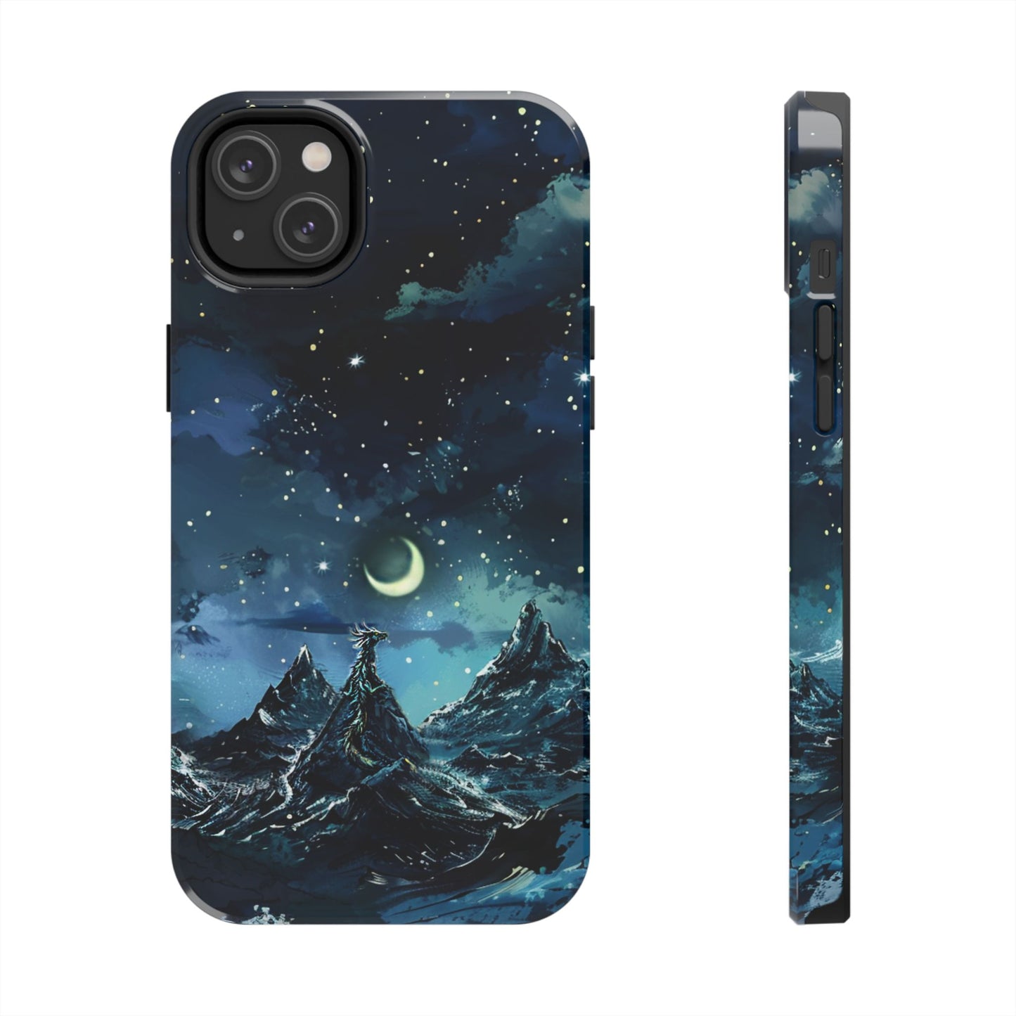 iPhone Android Fantasy Snowy Mountain Dragon Phone Case