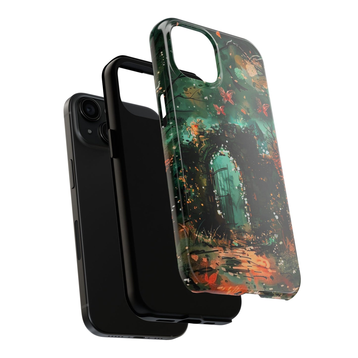 iPhone Android Lonely Ancient Fantasy Gate Phone Case