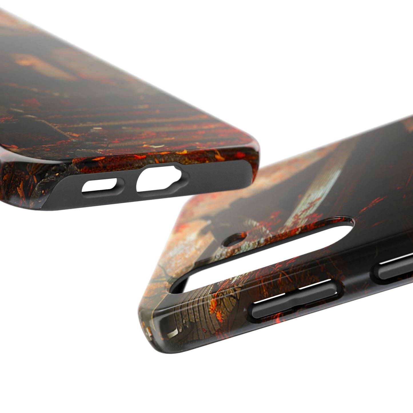 Japanese Autumn Shinto Shrine Tough Phone Case