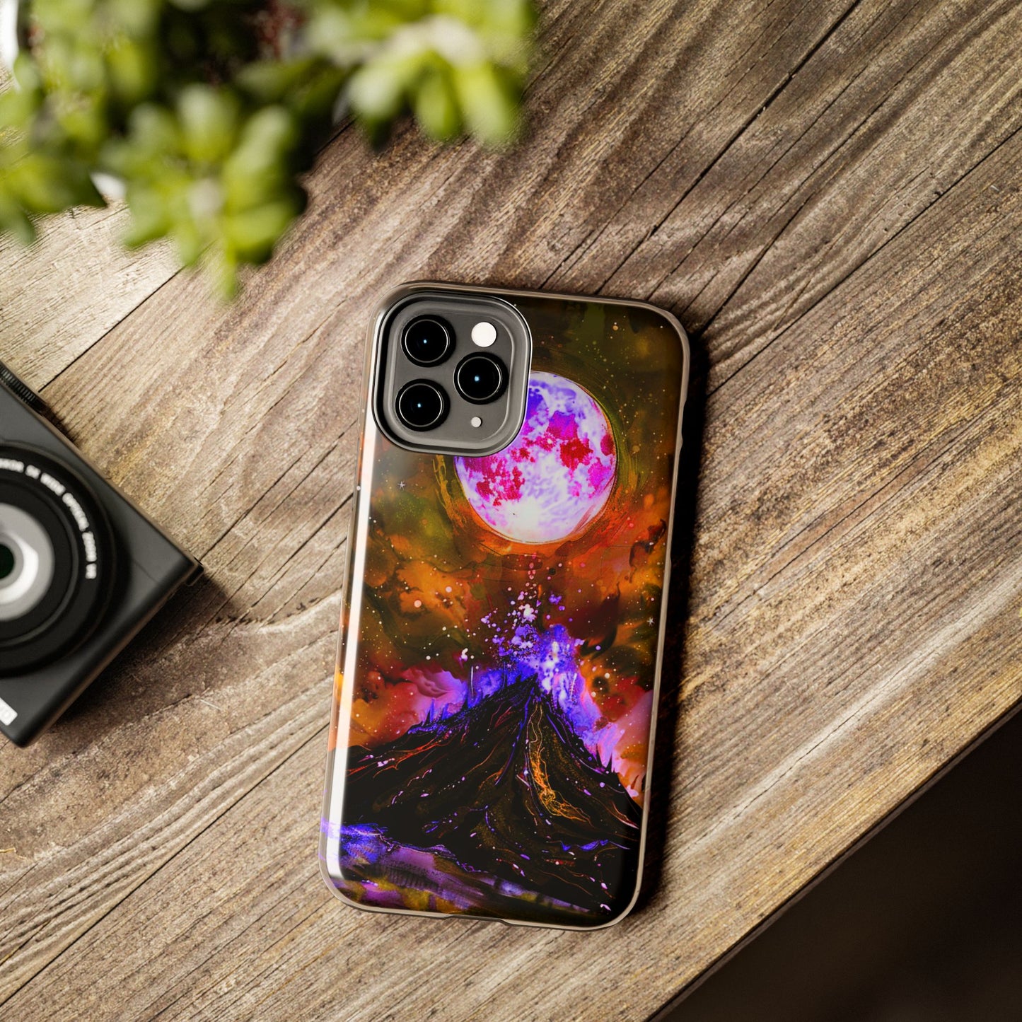 iPhone Android The Mystical Volcano Phone Case