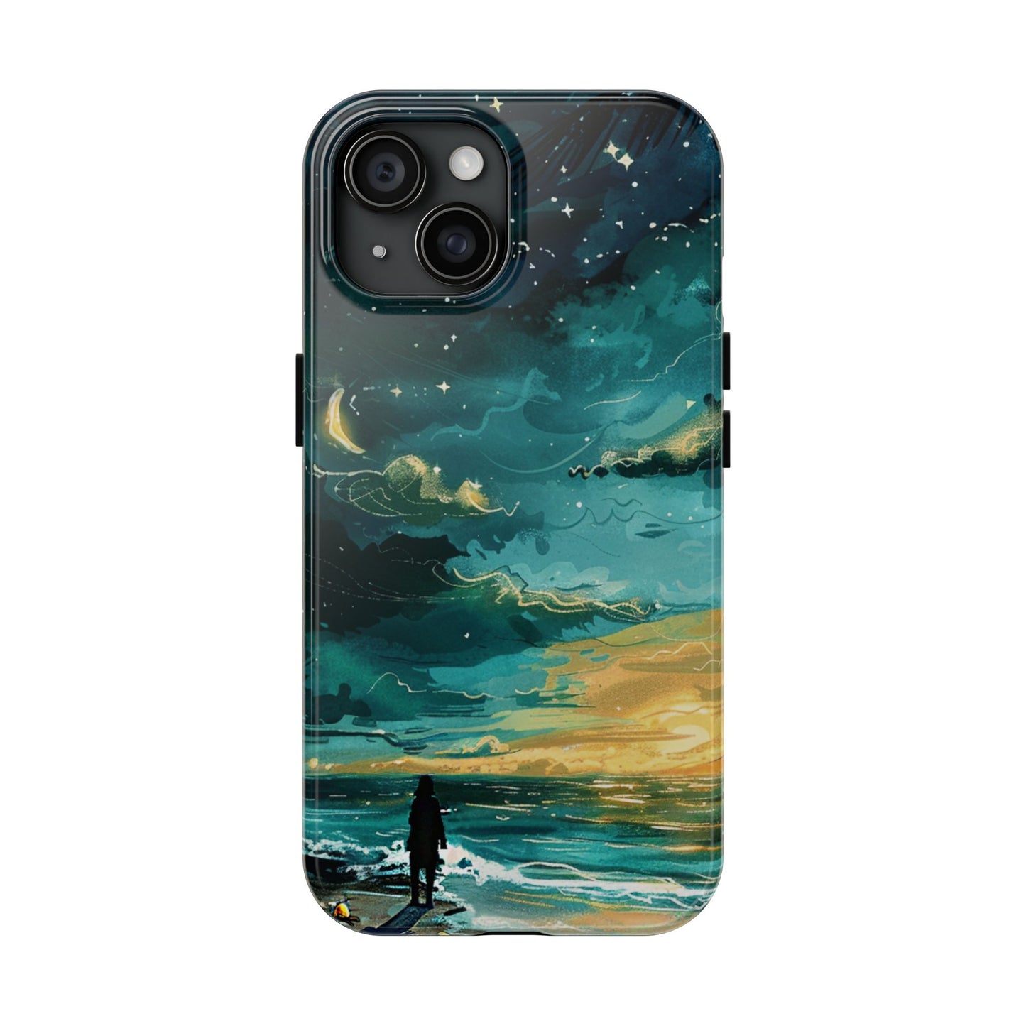 iPhone Android Faraway Warm Tropical Beach Phone Case