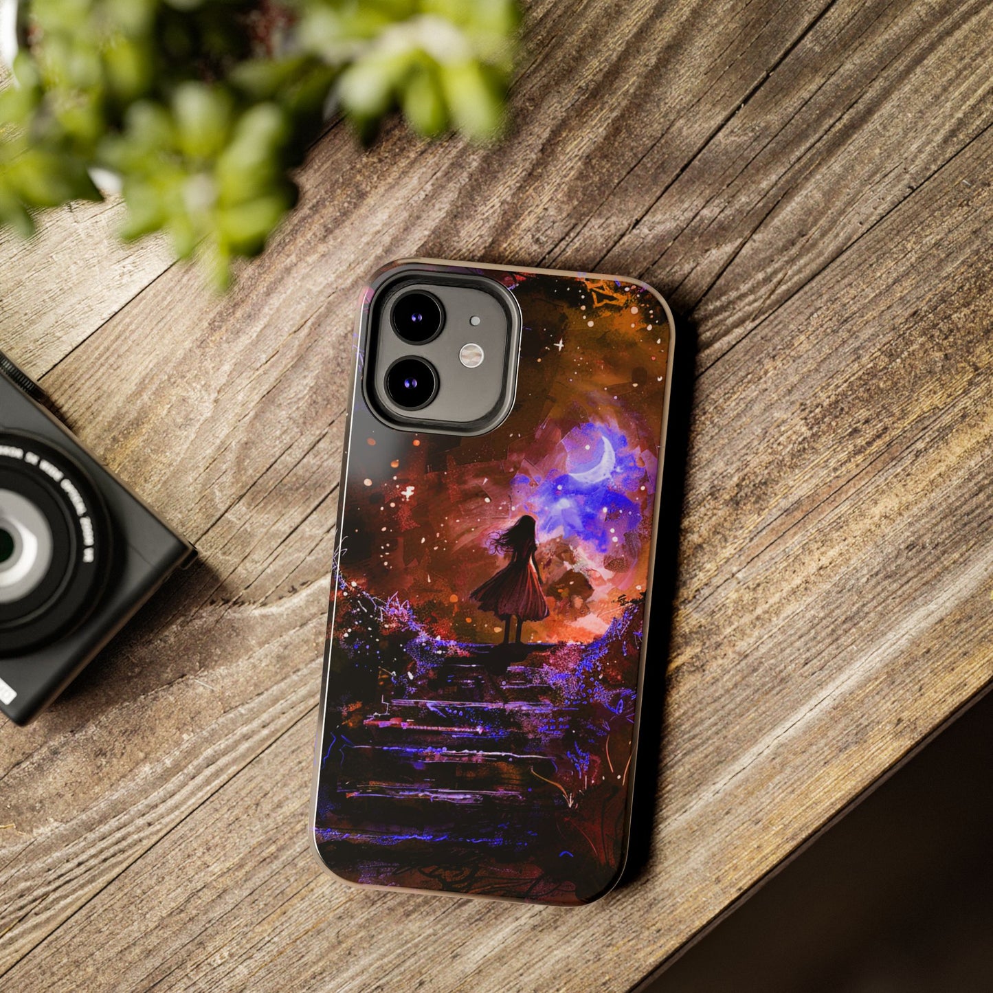 iPhone Android Fantasy Girl Portal Phone Case