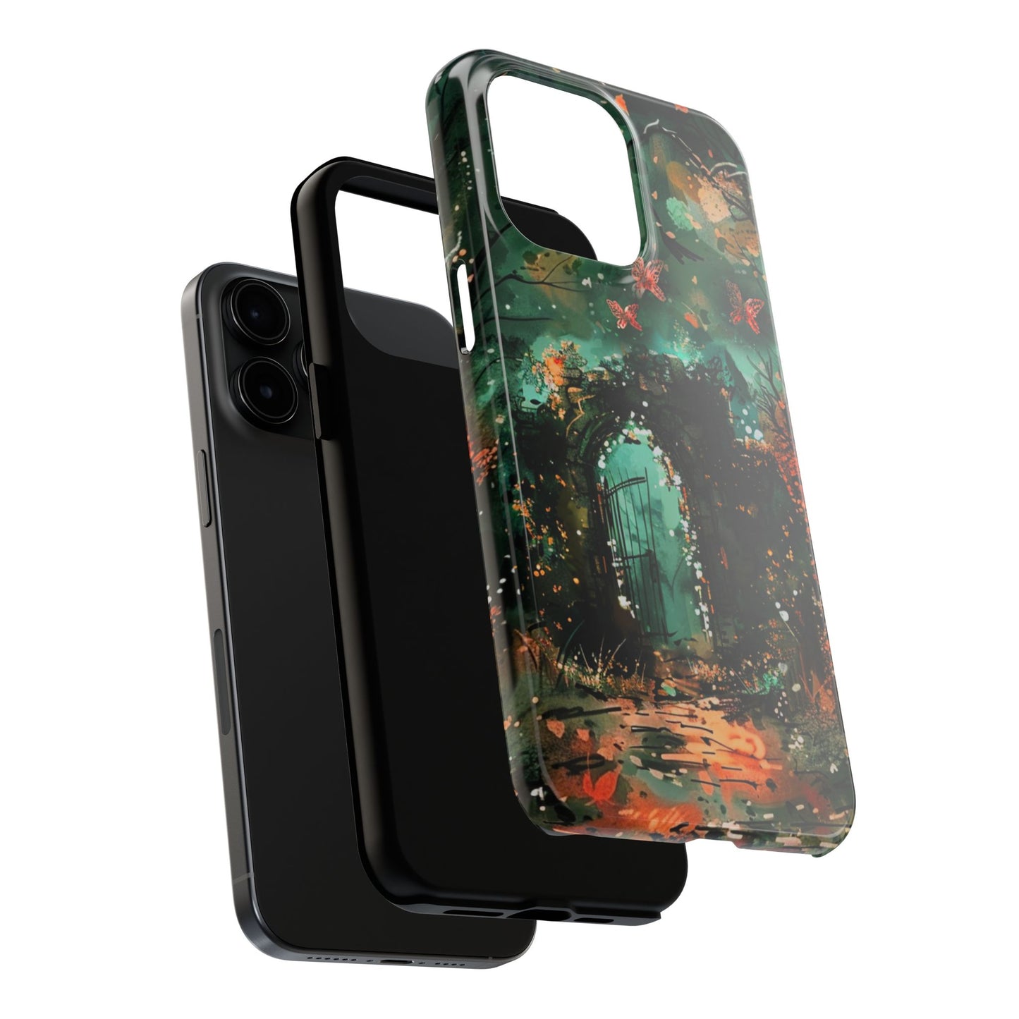 iPhone Android Lonely Ancient Fantasy Gate Phone Case