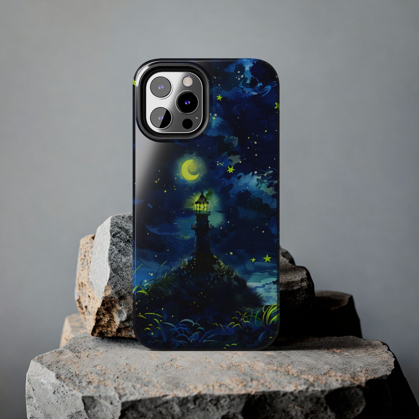 iPhone Android Moonlight Lighthouse Phone Case