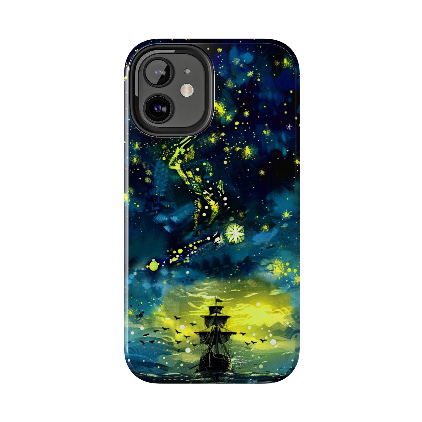 iPhone Android Starry Sky Lost Pirate Ship Phone Case