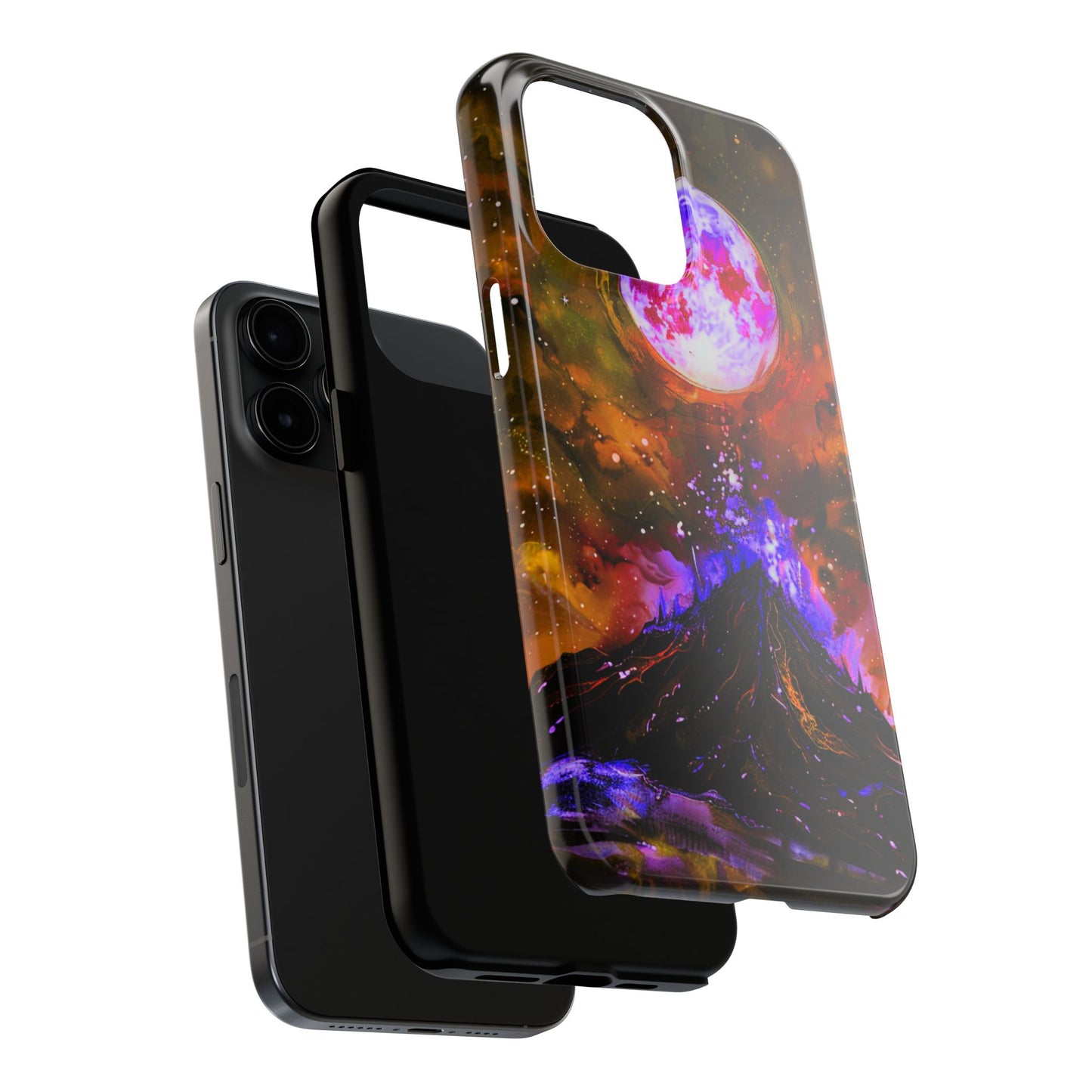 iPhone Android The Mystical Volcano Phone Case