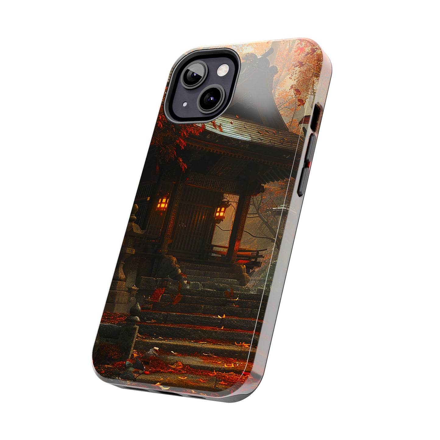 Japanese Autumn Shinto Shrine Tough Phone Case
