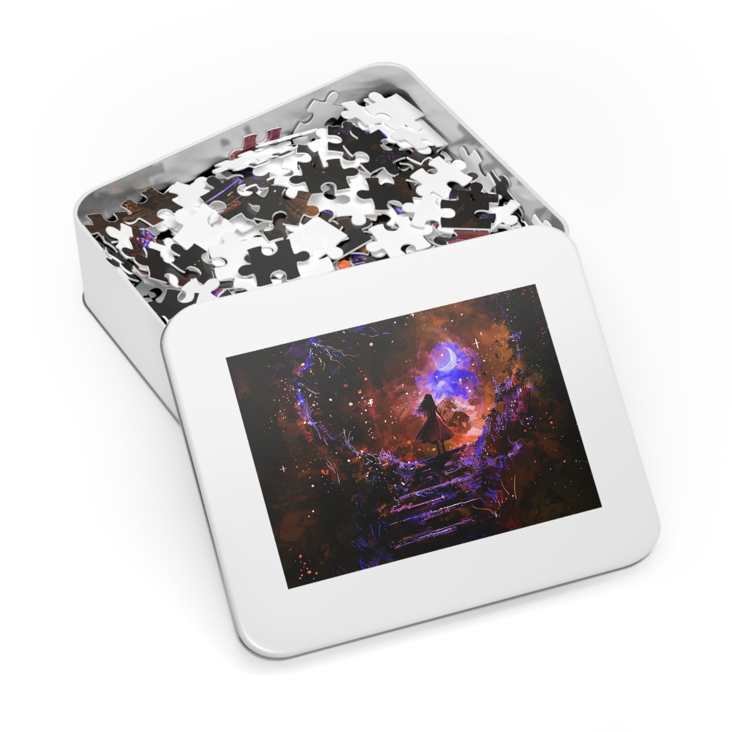 Fantasy Girl Portal Jigsaw Puzzle (30, 110, 252, 500,1000-Piece)