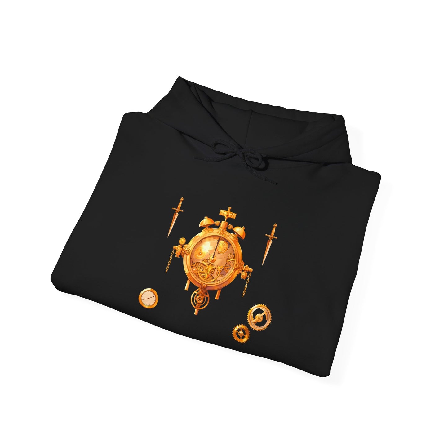 Steampunk Clocks and Gears Unisex Heavy Blend™ Hooded Sweatshirt