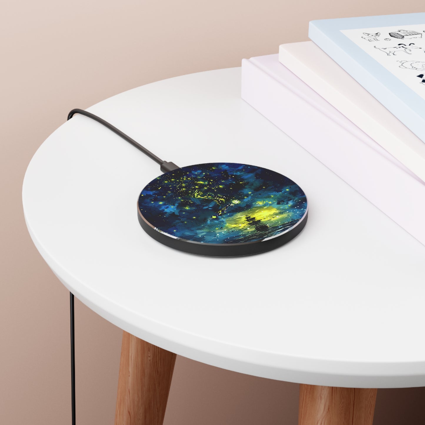 Starry Sky Lost Pirate Ship Wireless Charger