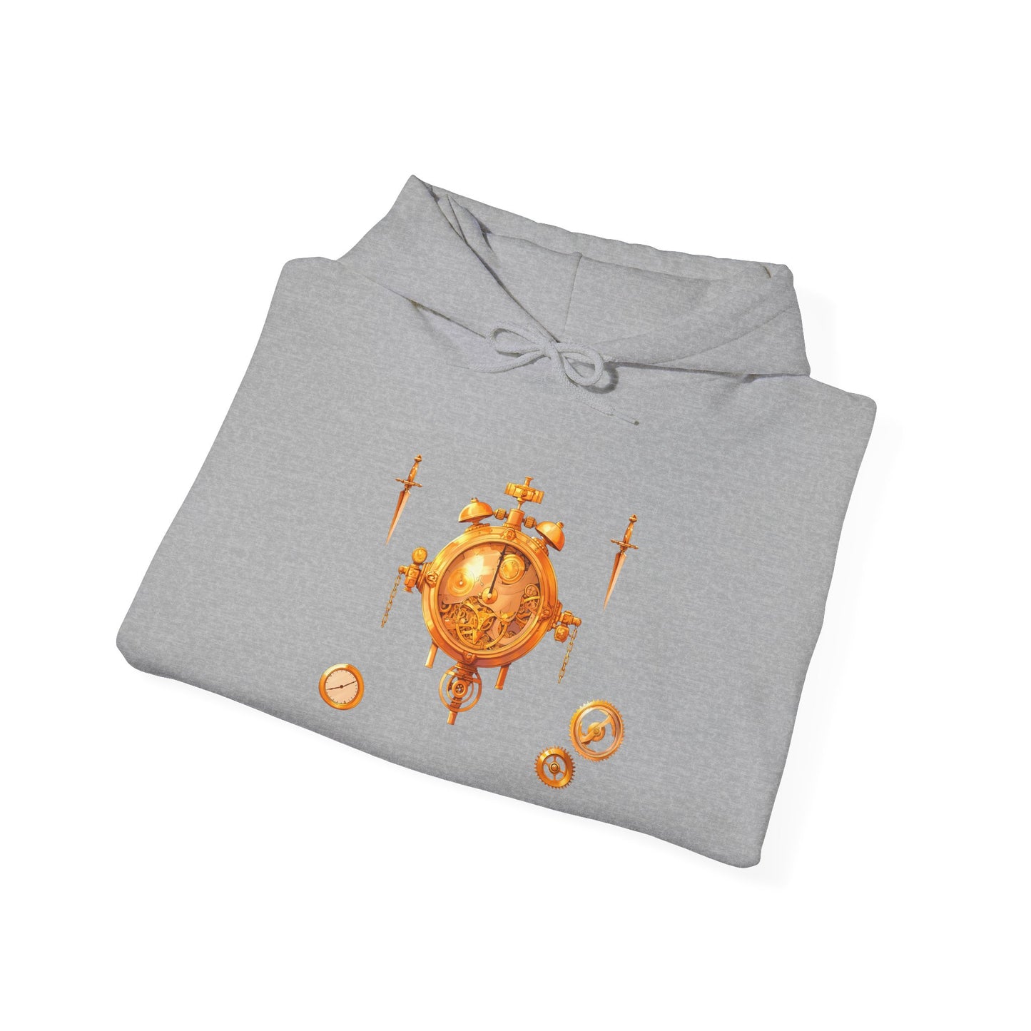 Steampunk Clocks and Gears Unisex Heavy Blend™ Hooded Sweatshirt