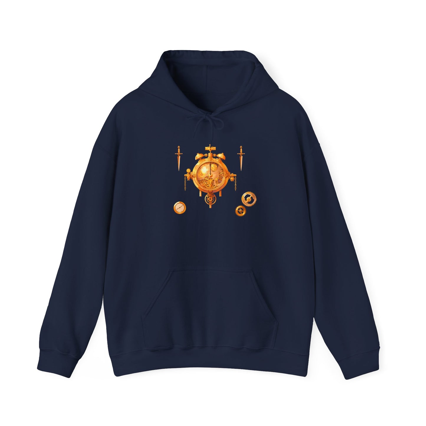 Steampunk Clocks and Gears Unisex Heavy Blend™ Hooded Sweatshirt