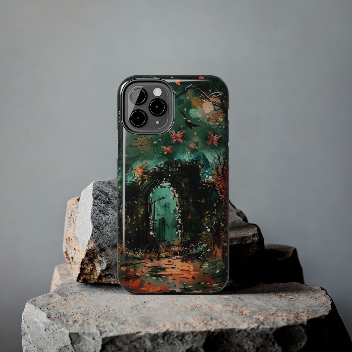 iPhone Android Lonely Ancient Fantasy Gate Phone Case