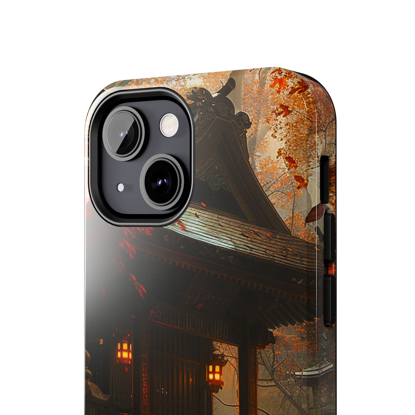 Japanese Autumn Shinto Shrine Tough Phone Case