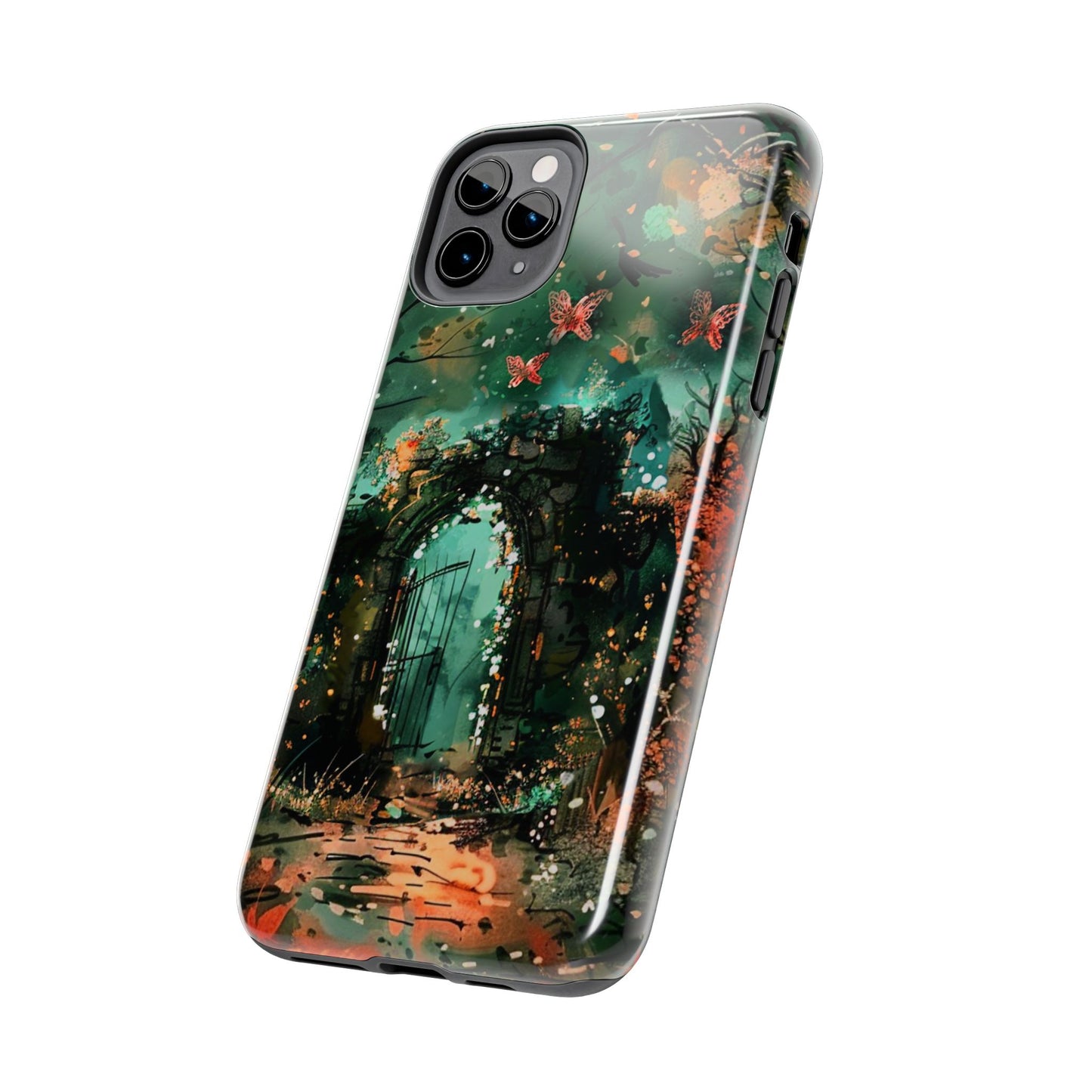 iPhone Android Lonely Ancient Fantasy Gate Phone Case
