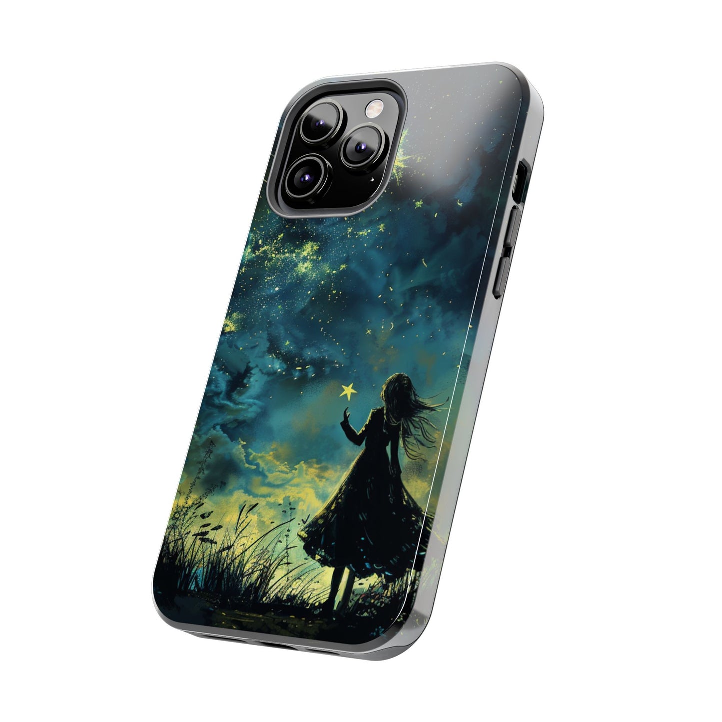 iPhone Android Wishing Star Girl Phone Case