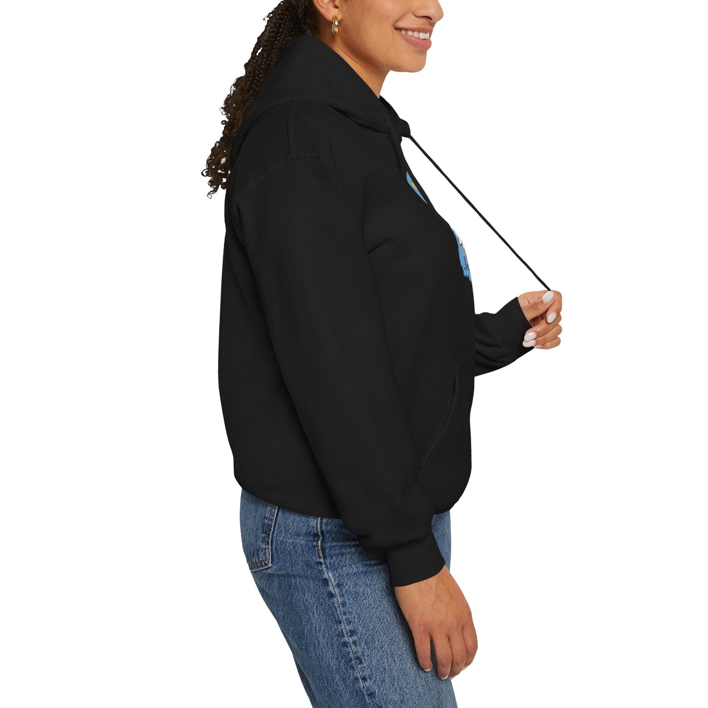 Sweet Fox Girl Huh!! Unisex - Heavy Blend™ Hooded Sweatshirt - Vibrant Anime Style - Cute and Funny Design