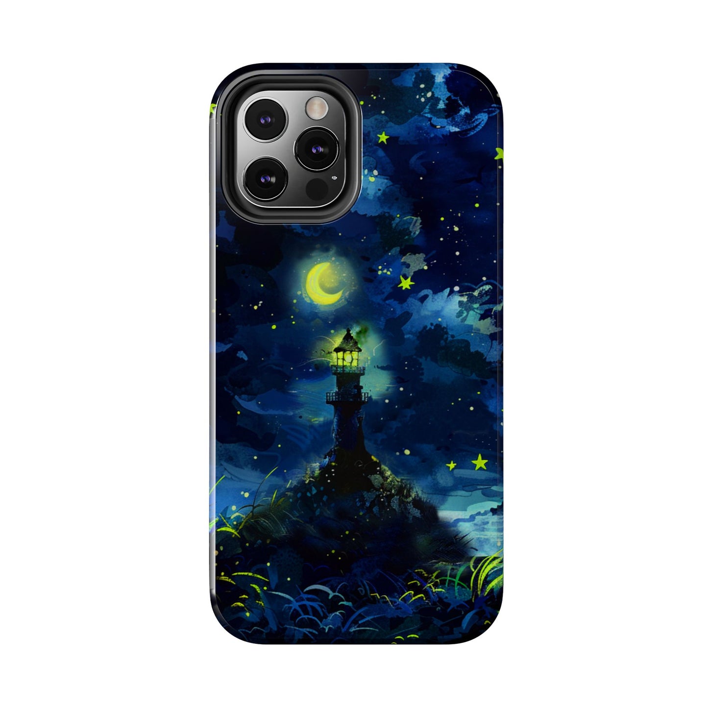 iPhone Android Moonlight Lighthouse Phone Case