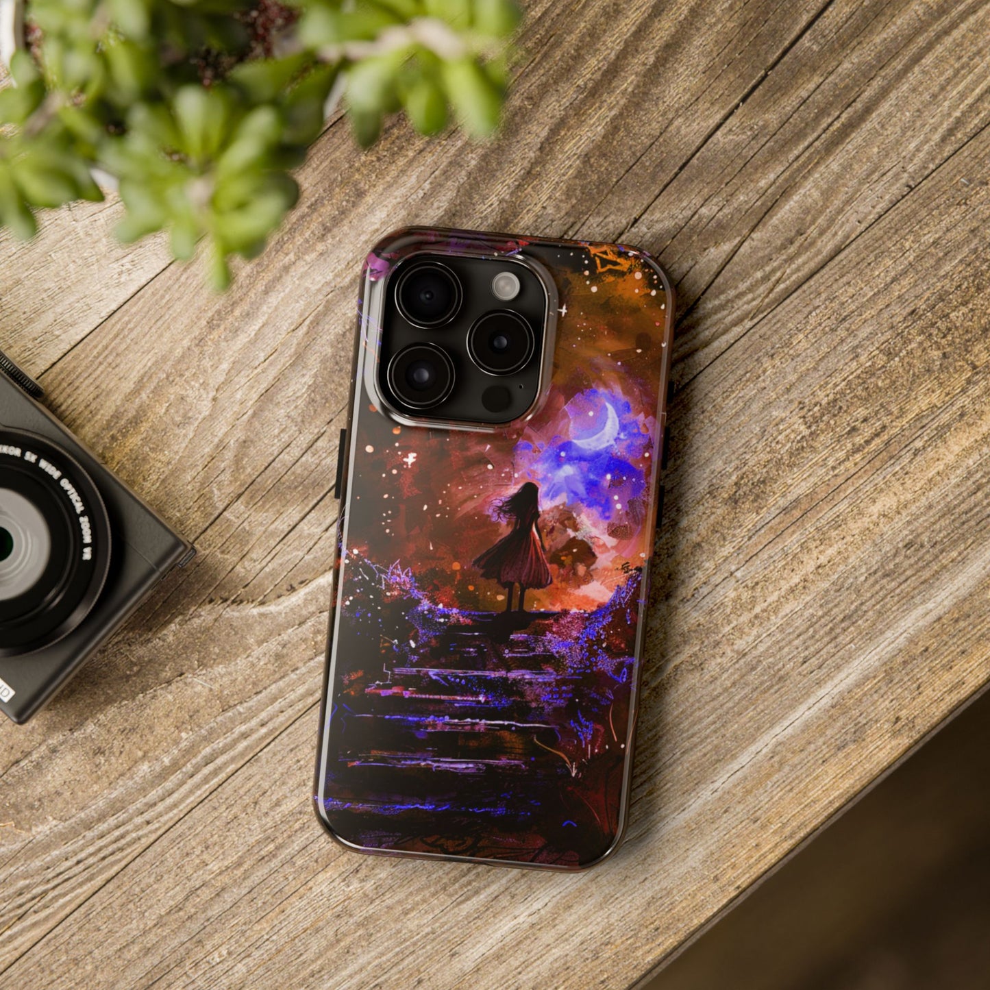 iPhone Android Fantasy Girl Portal Phone Case