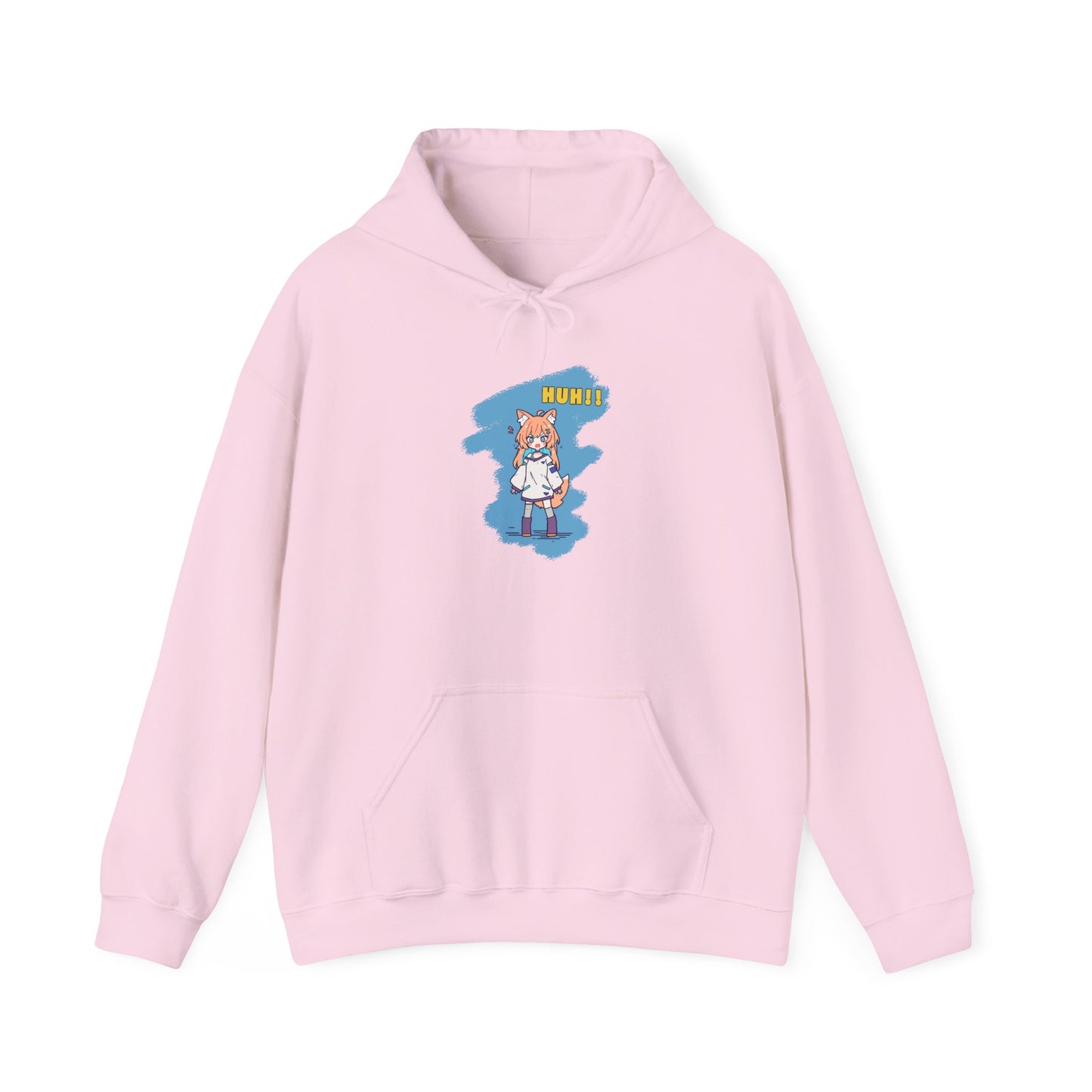 Sweet Fox Girl Huh!! Unisex - Heavy Blend™ Hooded Sweatshirt - Vibrant Anime Style - Cute and Funny Design