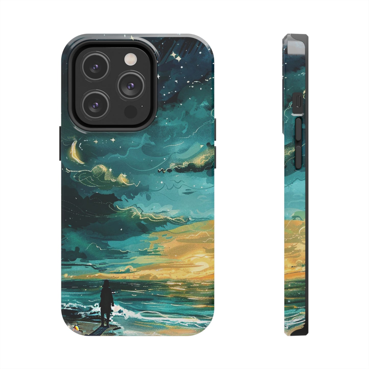 iPhone Android Faraway Warm Tropical Beach Phone Case