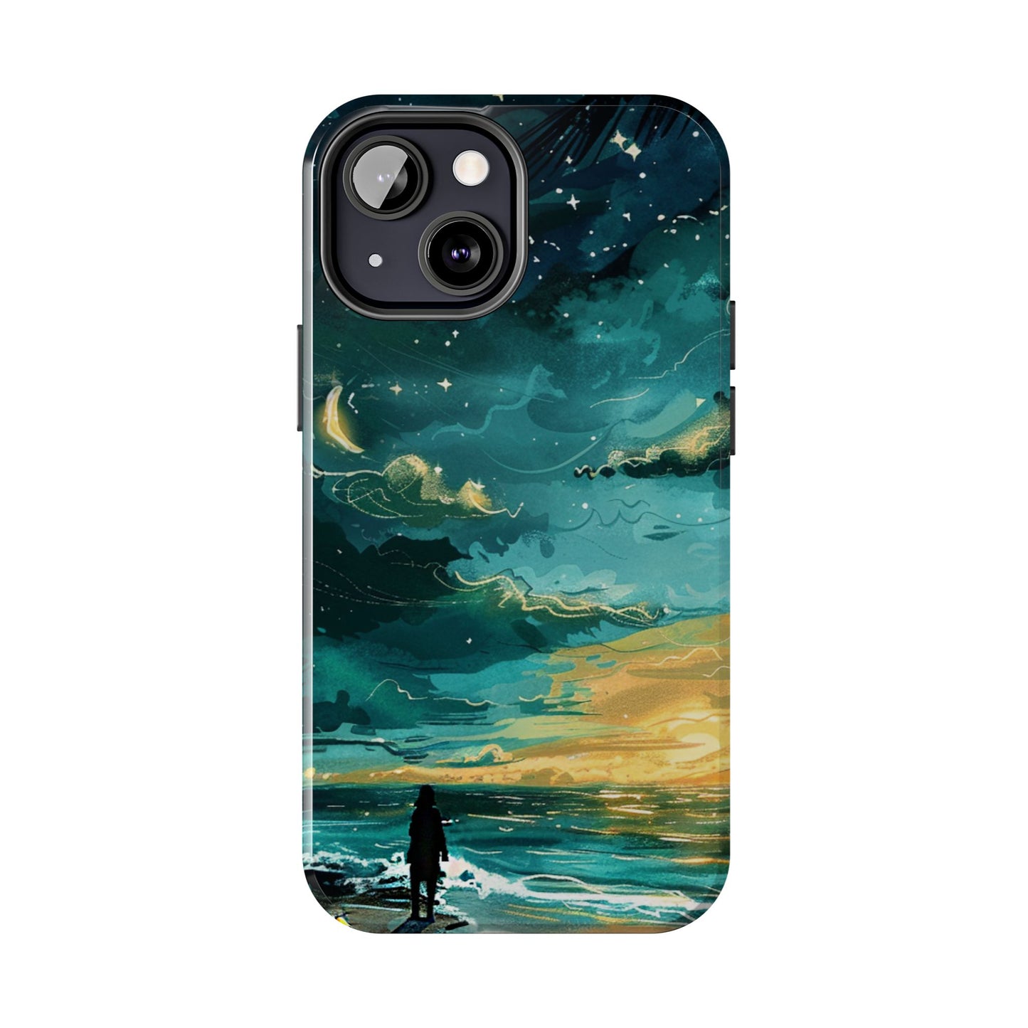 iPhone Android Faraway Warm Tropical Beach Phone Case