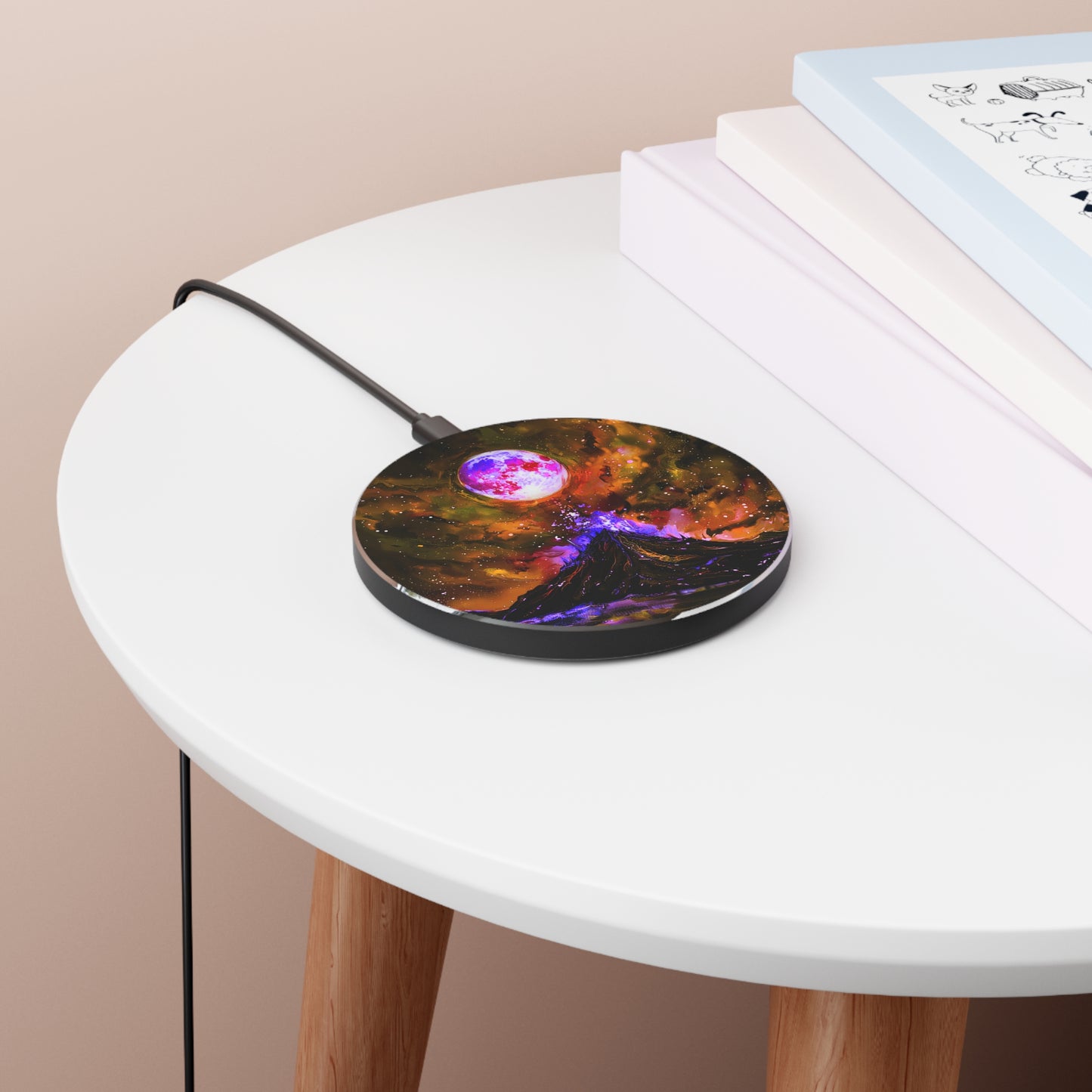The Mystical Volcano Wireless Charger