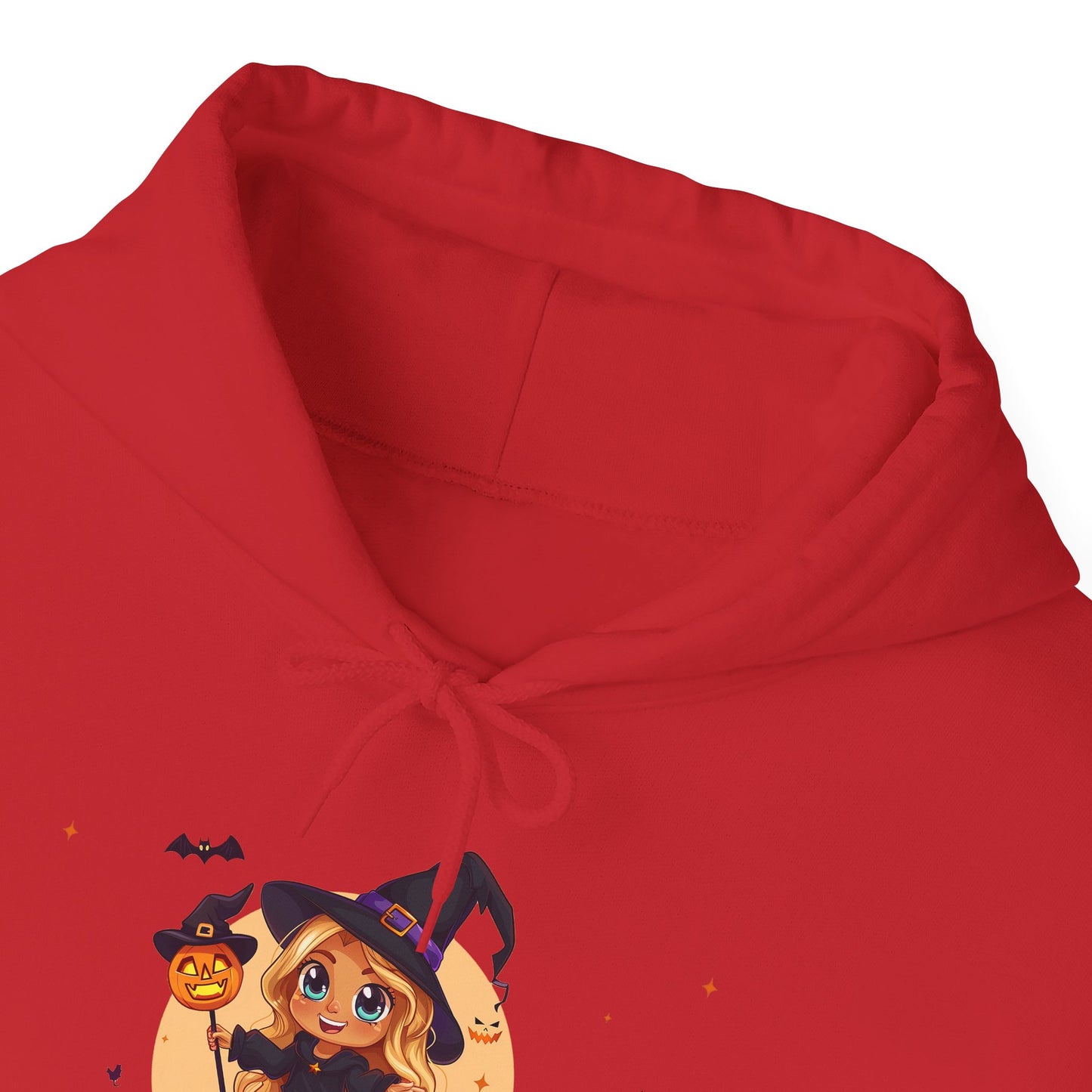 Cute Halloween Magician Girl Unisex Heavy Blend™ Hooded Sweatshirt