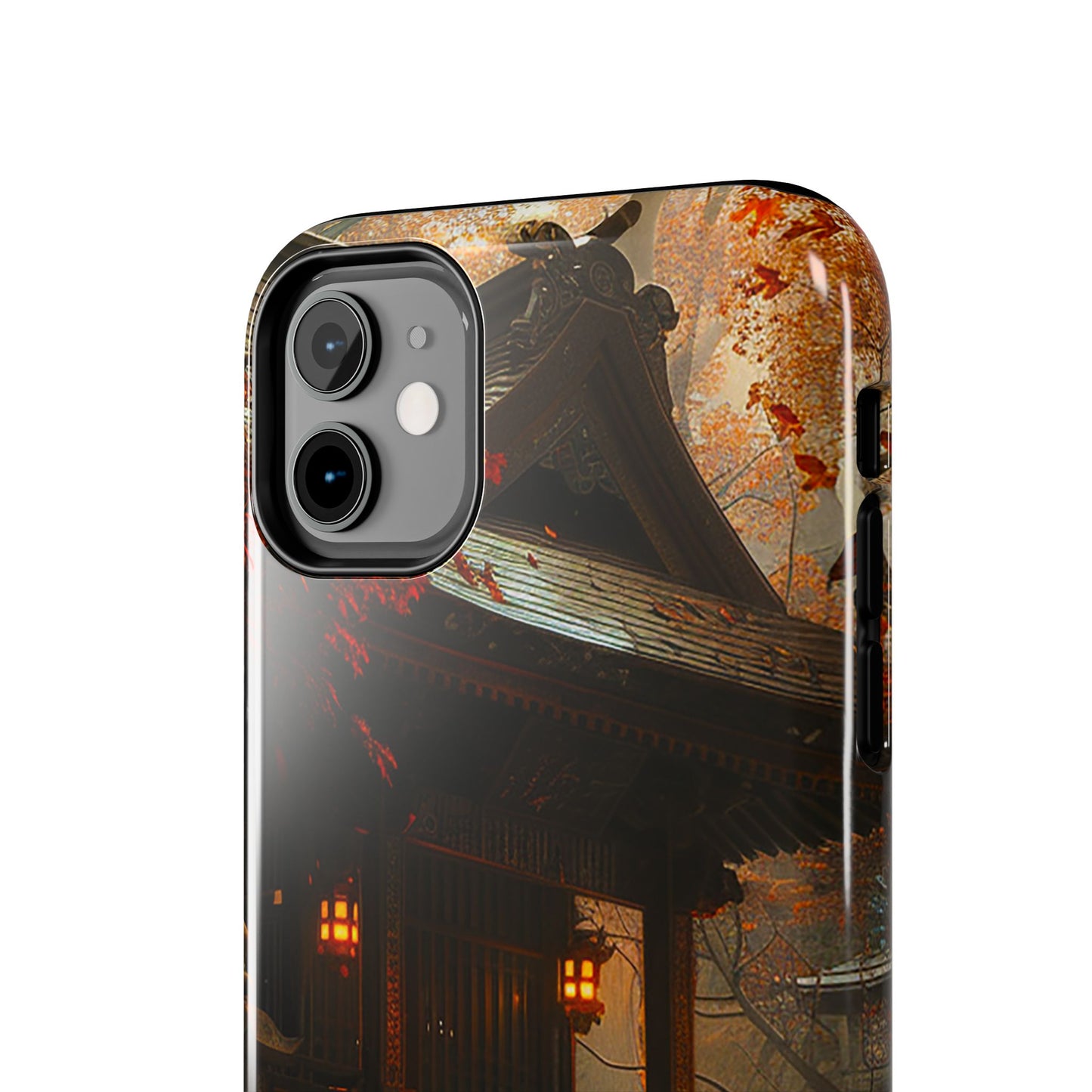 Japanese Autumn Shinto Shrine Tough Phone Case