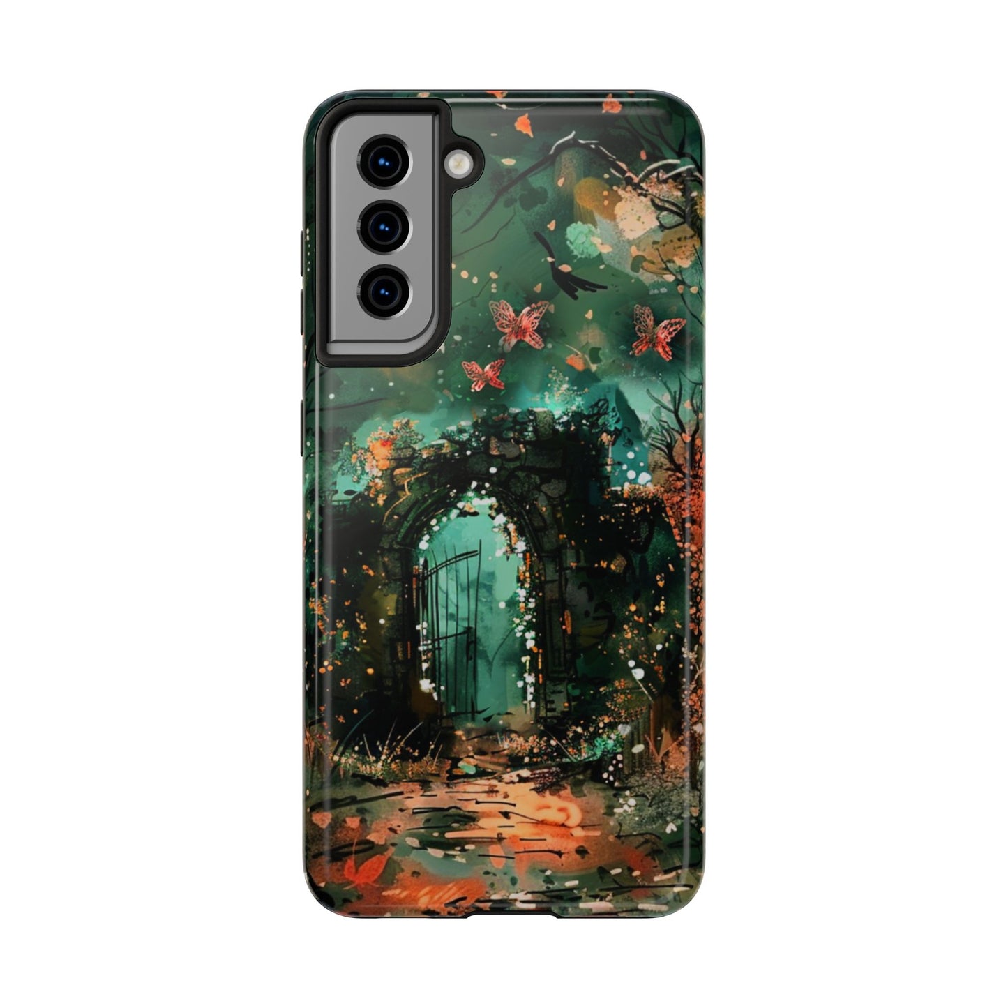 iPhone Android Lonely Ancient Fantasy Gate Phone Case