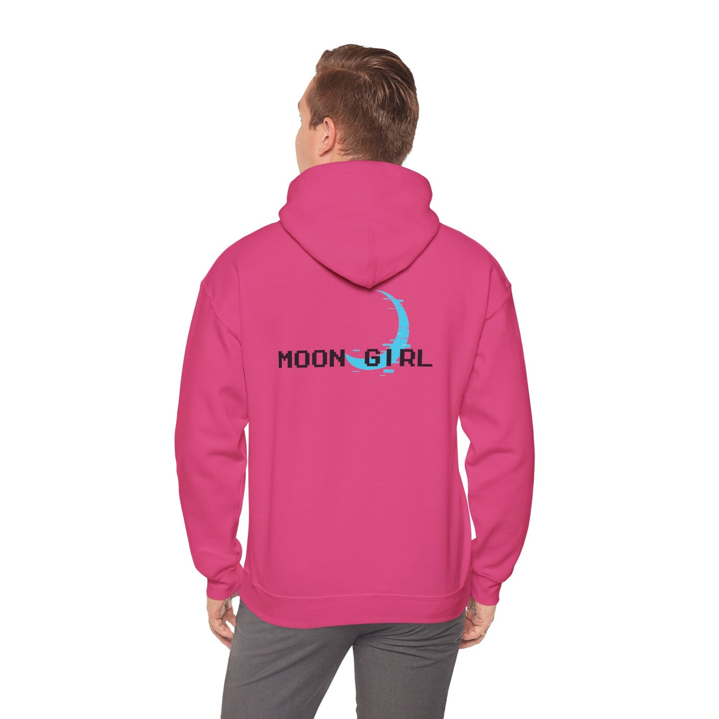 Fantasy Moon Girl Torchbearer Unisex Heavy Blend™ Hooded Sweatshirt