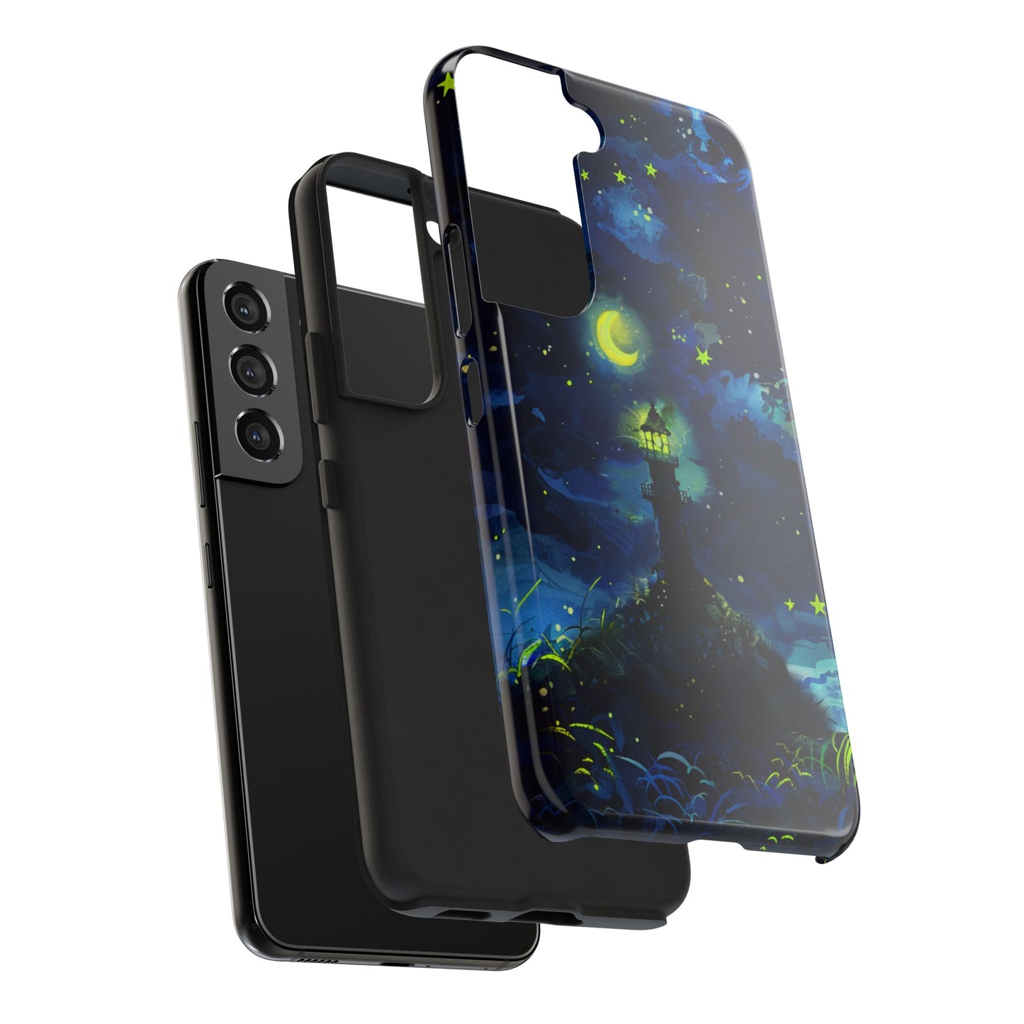 iPhone Android Moonlight Lighthouse Phone Case