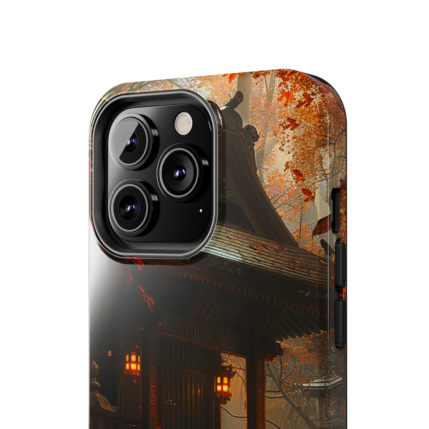 Japanese Autumn Shinto Shrine Tough Phone Case