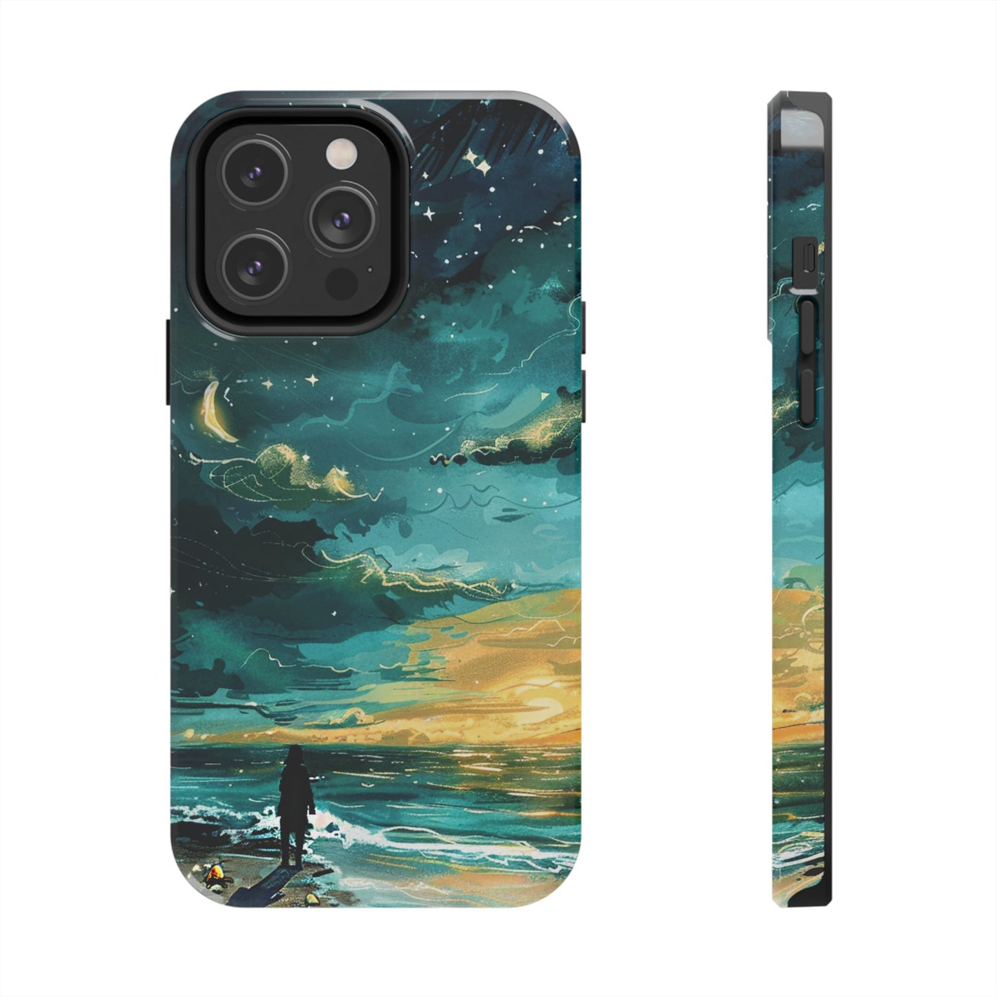 iPhone Android Faraway Warm Tropical Beach Phone Case