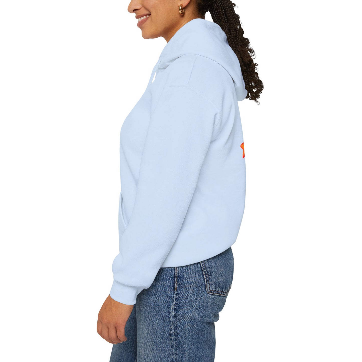 Cute Christmas Starry Ornaments Girl Unisex Heavy Blend™ Hooded Sweatshirt