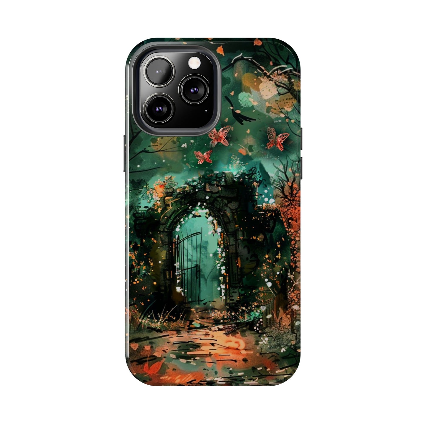 iPhone Android Lonely Ancient Fantasy Gate Phone Case