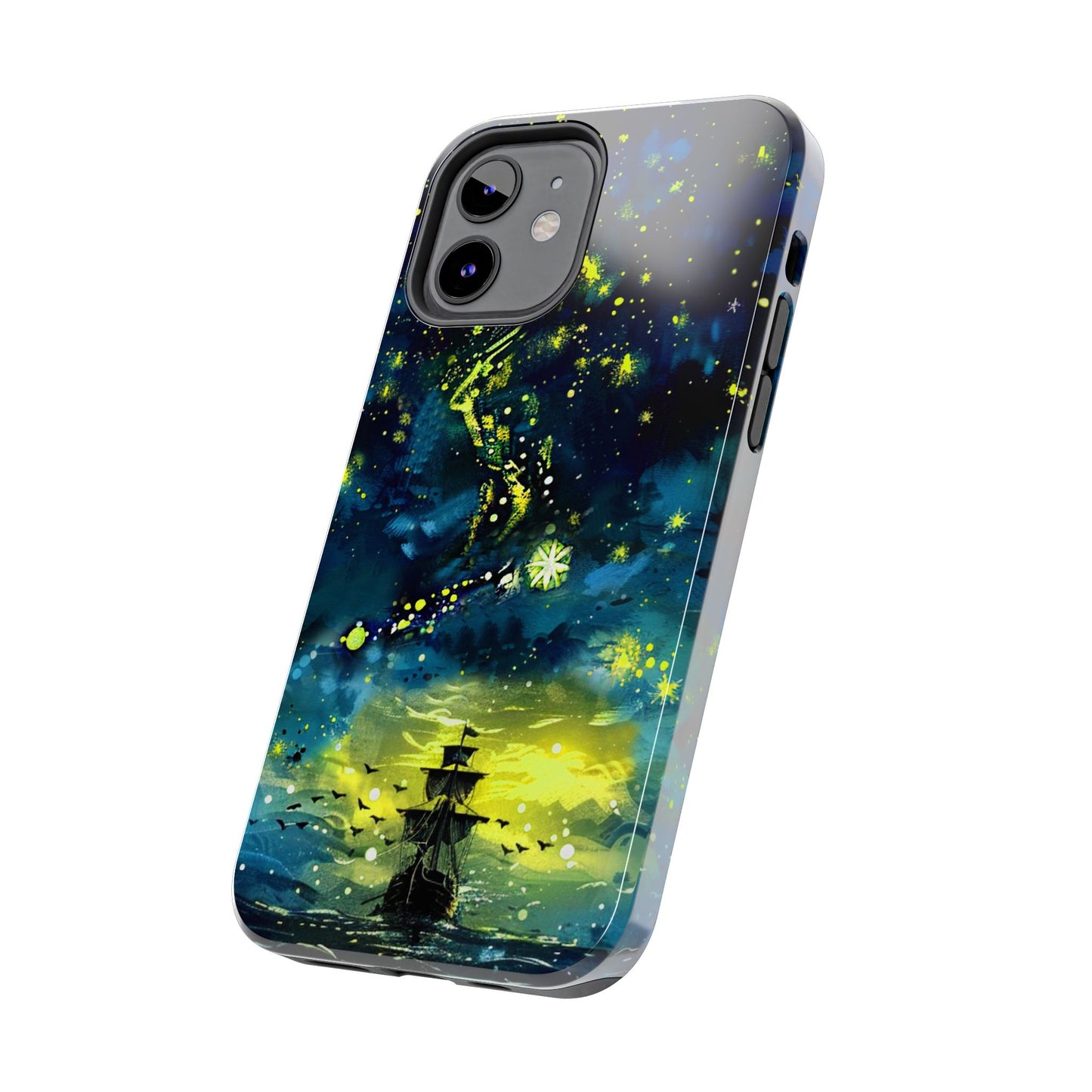 iPhone Android Starry Sky Lost Pirate Ship Phone Case