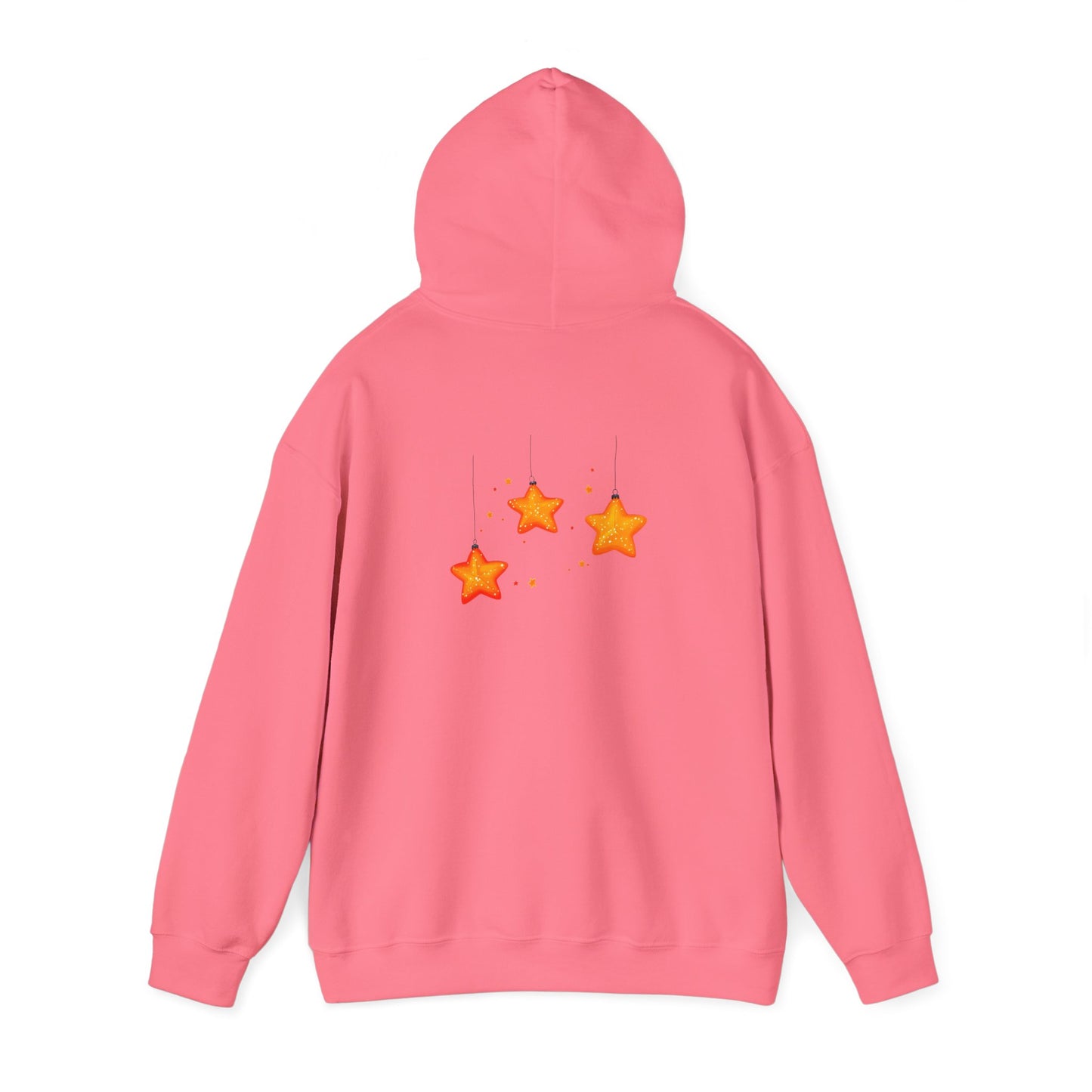 Cute Christmas Starry Ornaments Girl Unisex Heavy Blend™ Hooded Sweatshirt