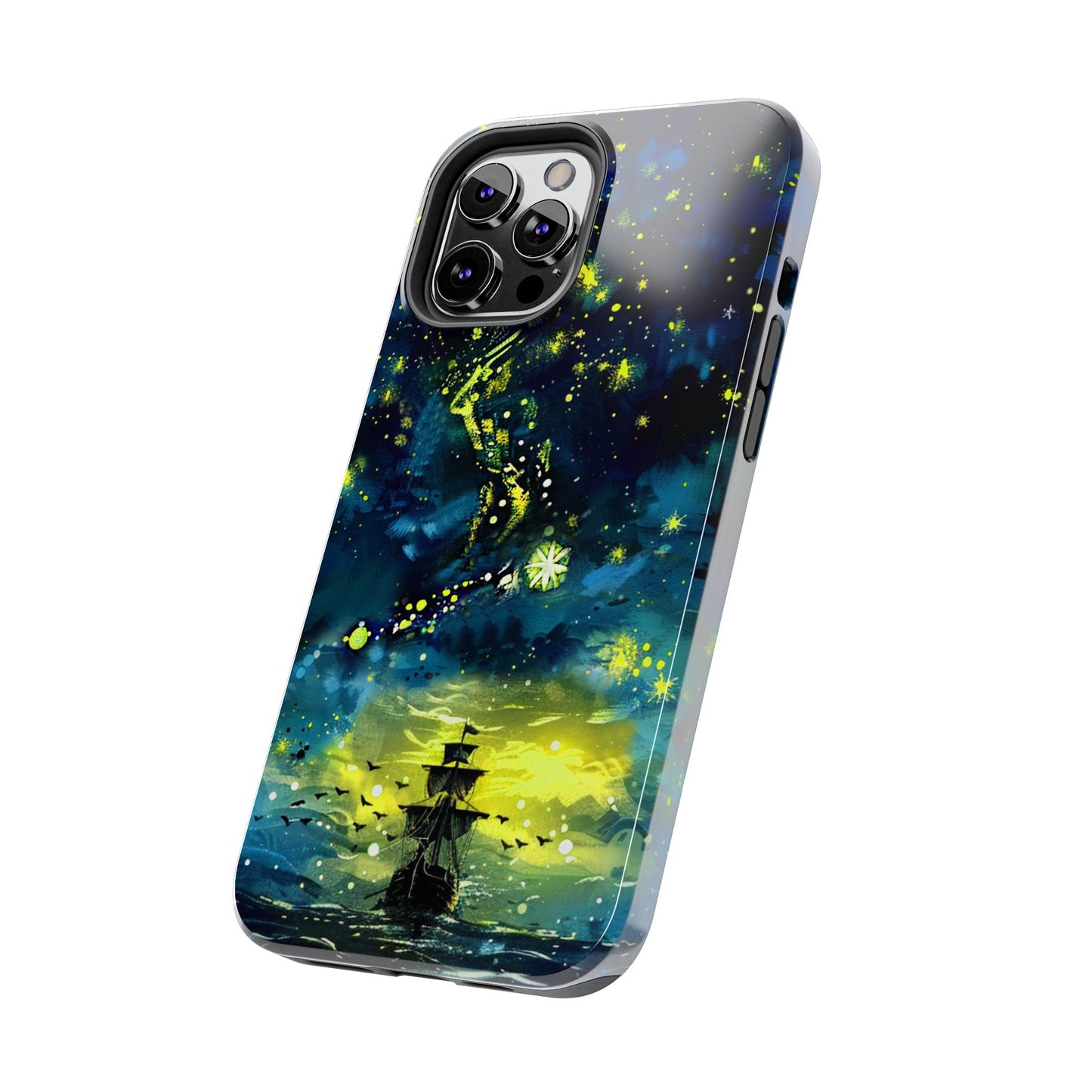 iPhone Android Starry Sky Lost Pirate Ship Phone Case