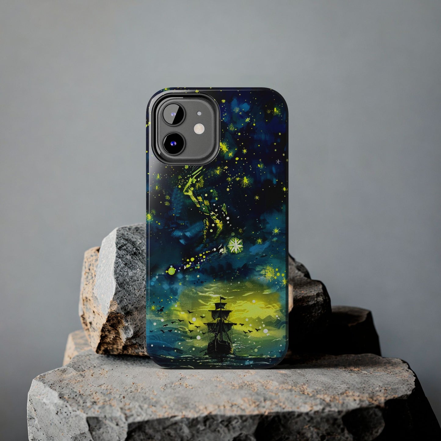 iPhone Android Starry Sky Lost Pirate Ship Phone Case