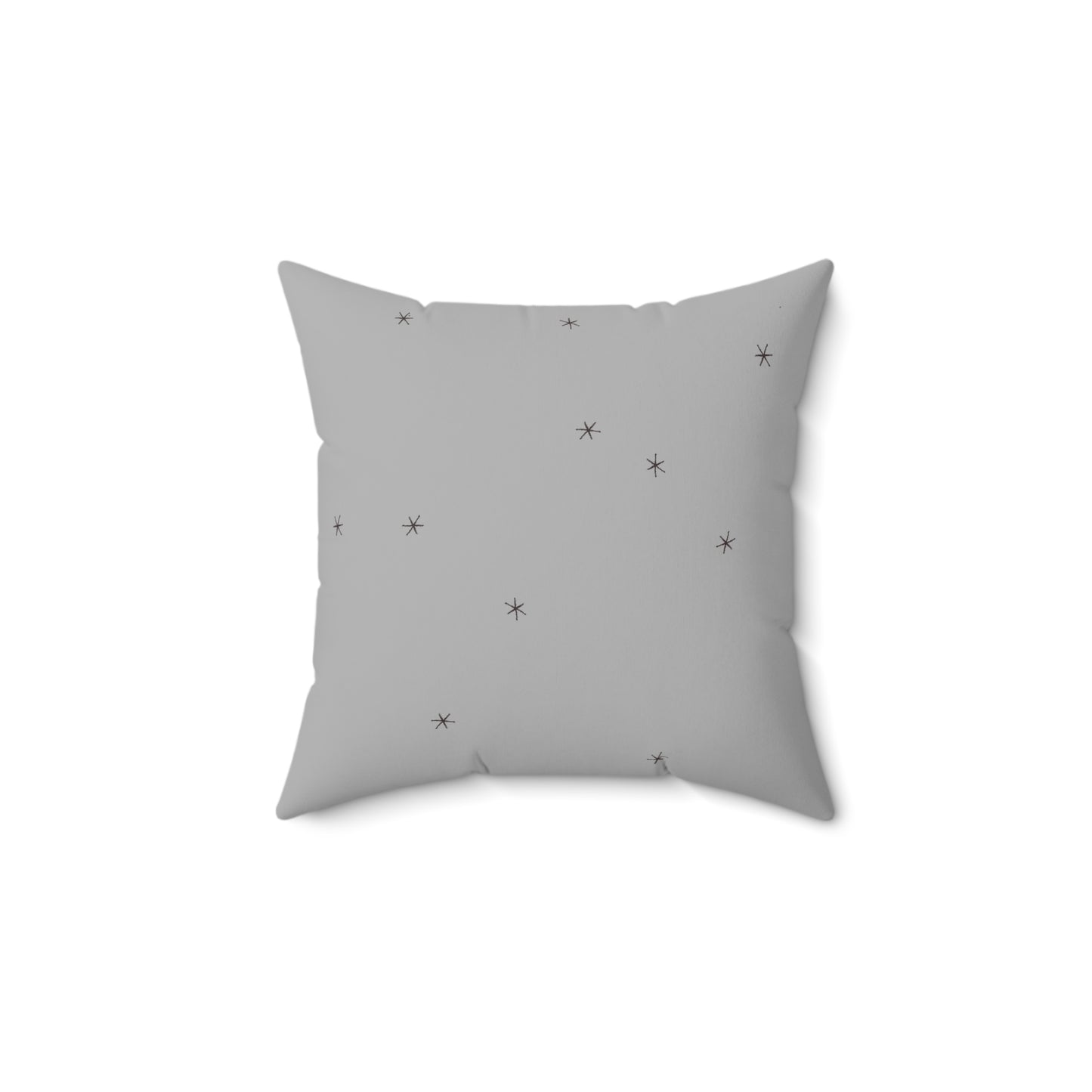 Anime Christmas - Cute Holly Holiday Girl Design - Spun Polyester Square Pillow - Kawaii Winter Gift