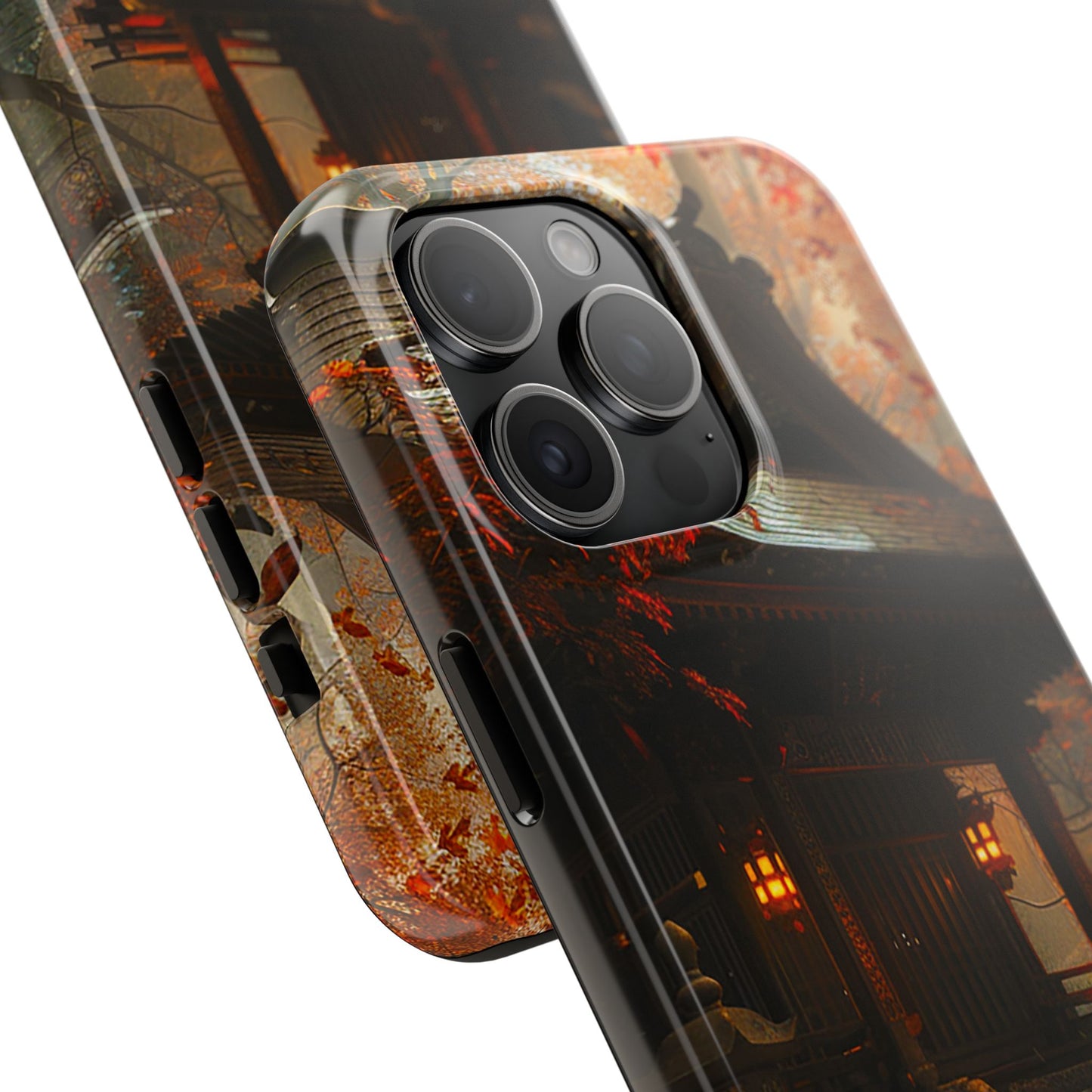 Japanese Autumn Shinto Shrine Tough Phone Case