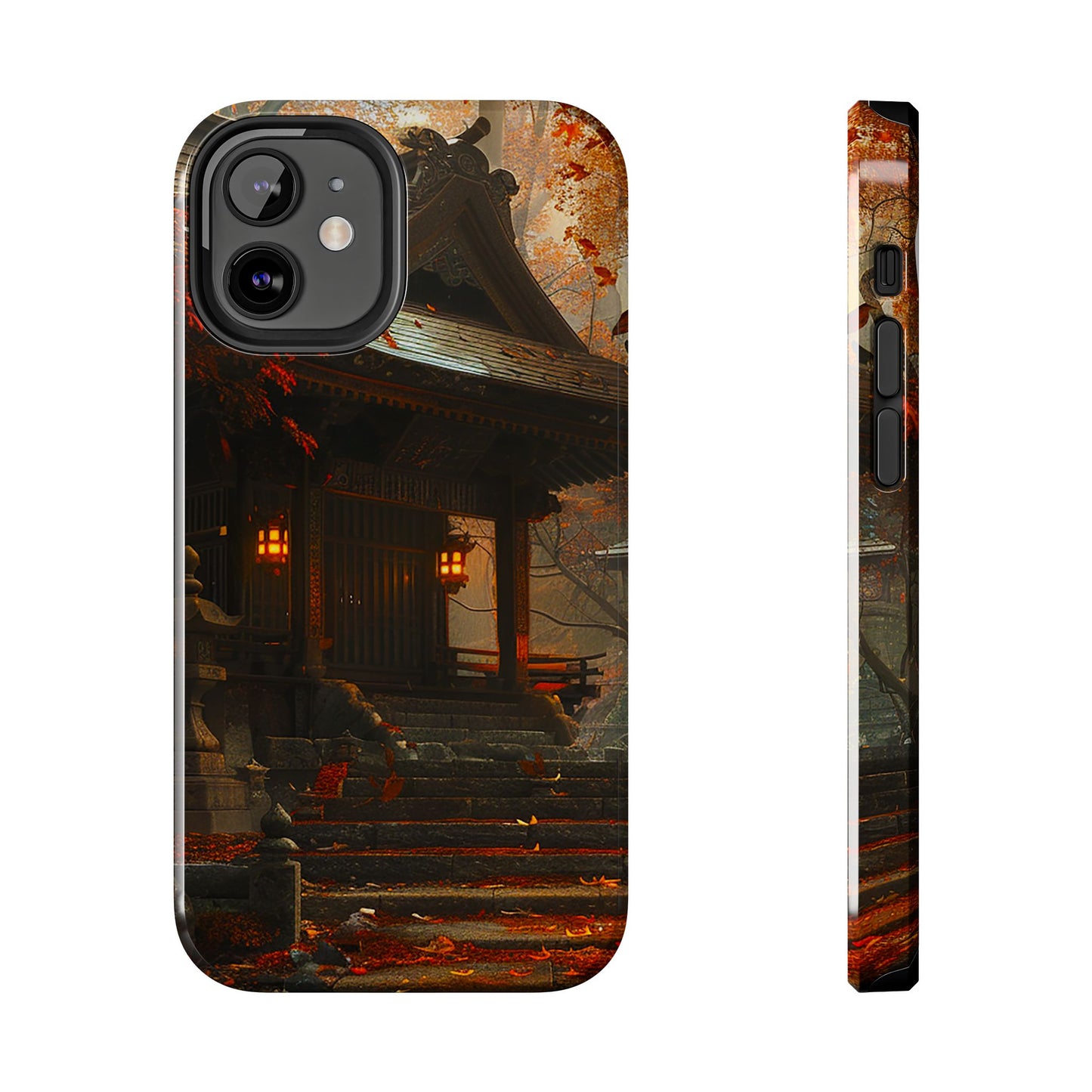 Japanese Autumn Shinto Shrine Tough Phone Case