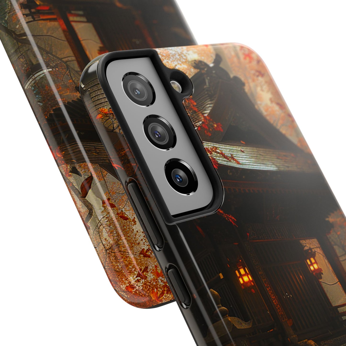 Japanese Autumn Shinto Shrine Tough Phone Case