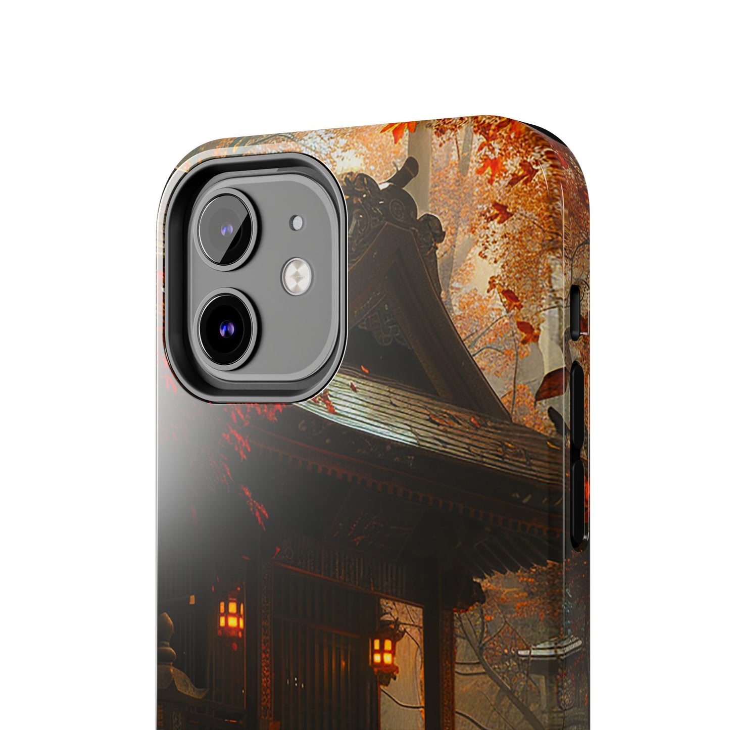 Japanese Autumn Shinto Shrine Tough Phone Case