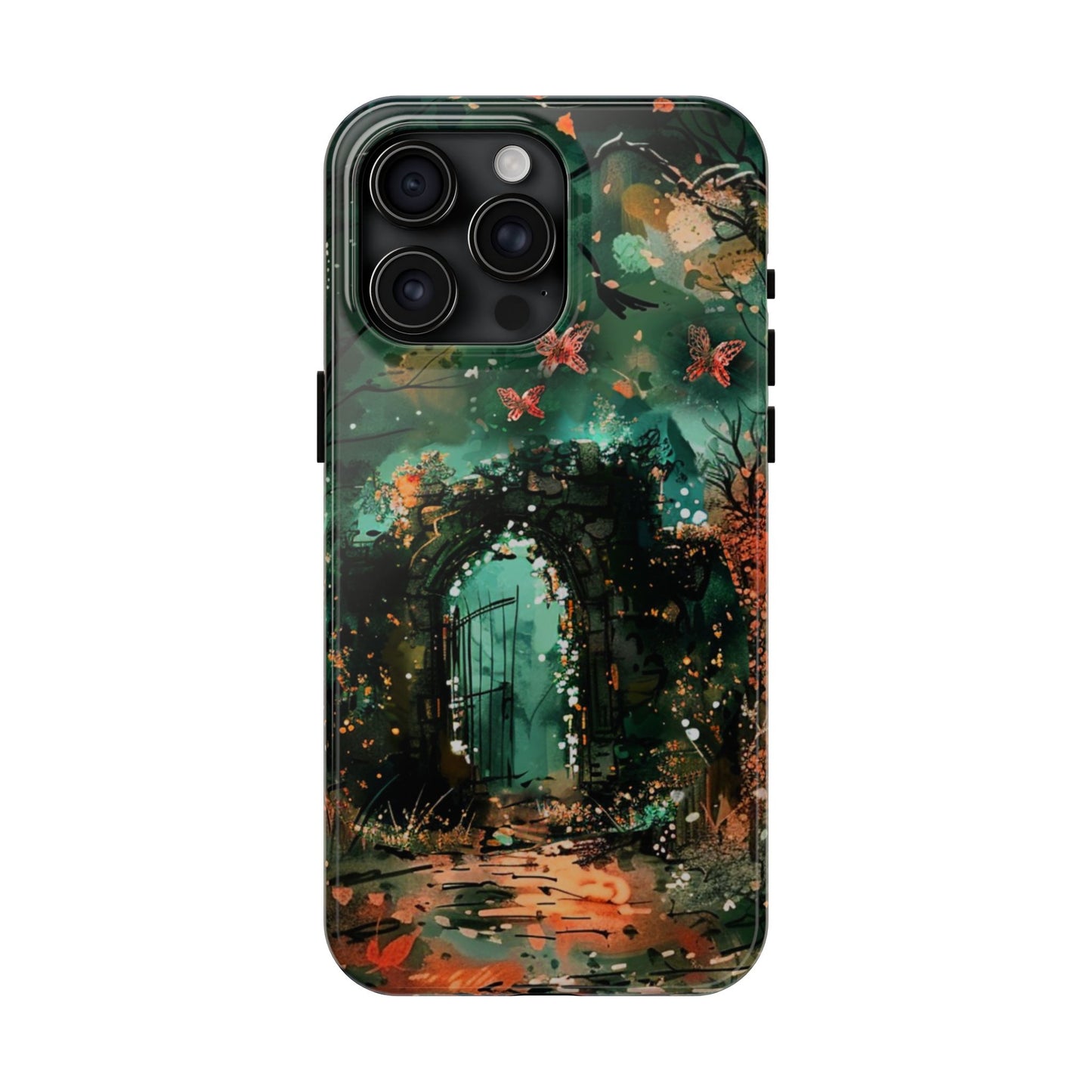 iPhone Android Lonely Ancient Fantasy Gate Phone Case