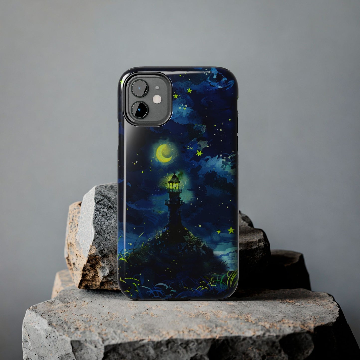 iPhone Android Moonlight Lighthouse Phone Case