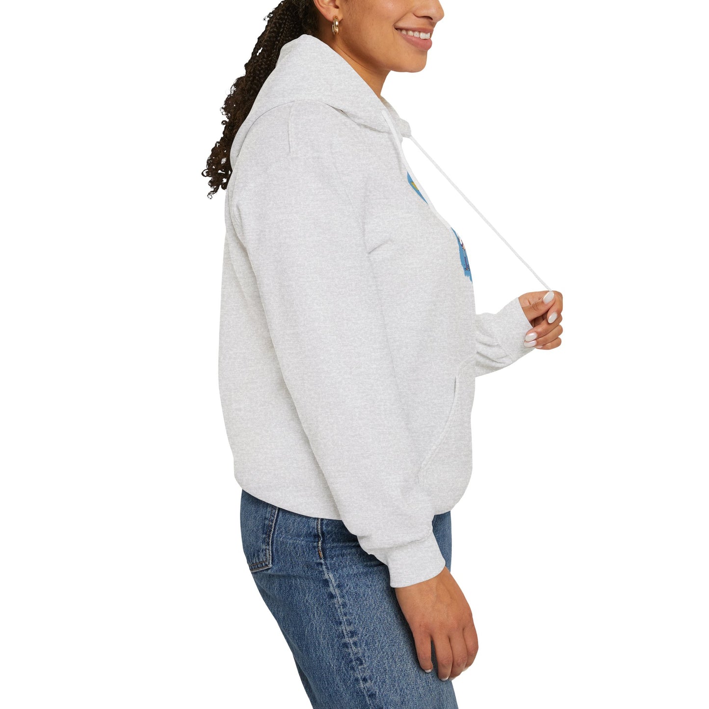 Sweet Fox Girl Huh!! Unisex - Heavy Blend™ Hooded Sweatshirt - Vibrant Anime Style - Cute and Funny Design