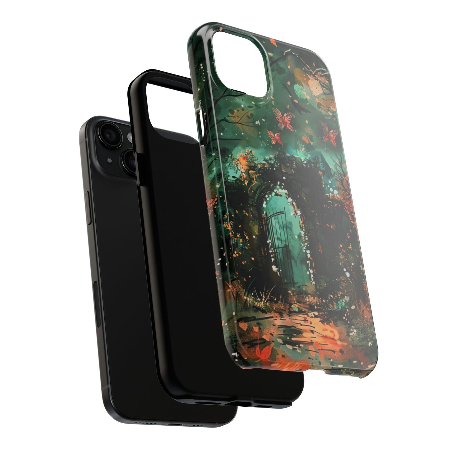 iPhone Android Lonely Ancient Fantasy Gate Phone Case