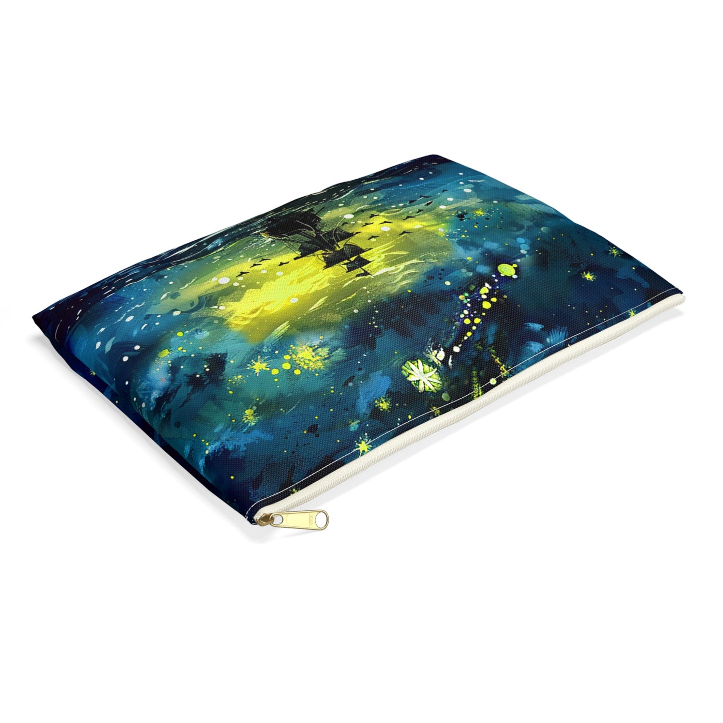 Starry Sky Lost Pirate Ship Accessory Pouch